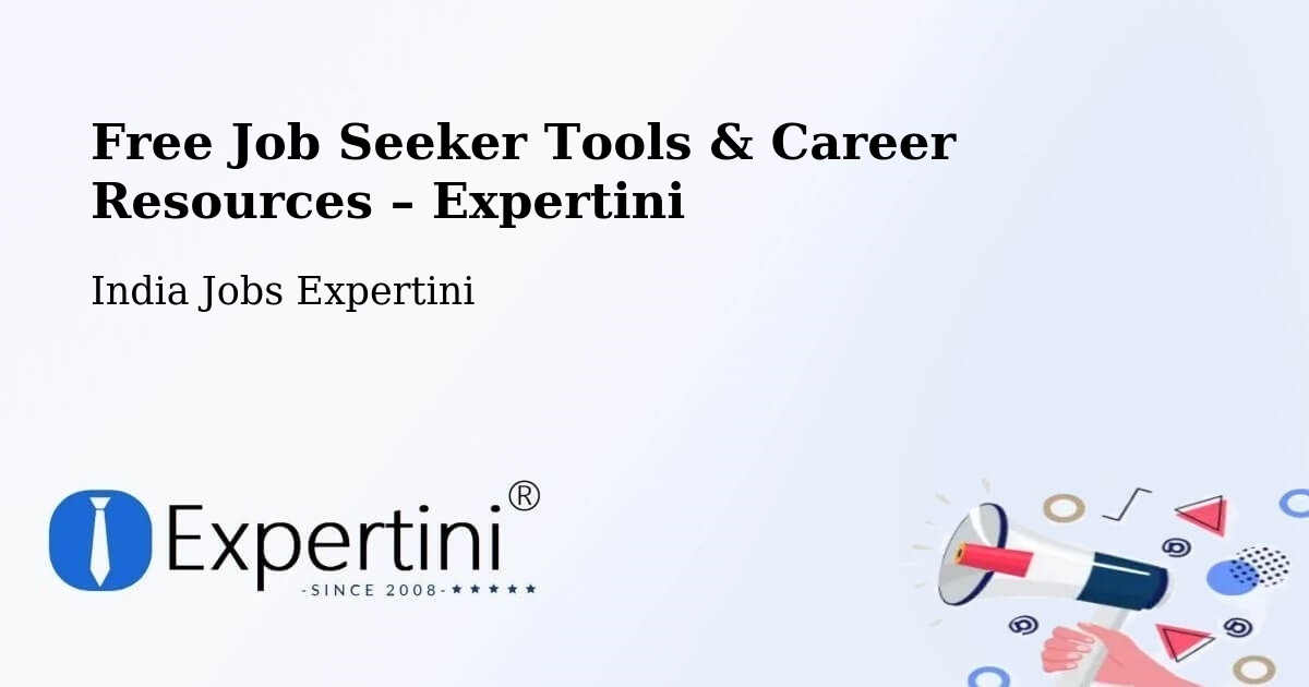Free Job Seeker Tools & Career Resources – Ernakulam - Ernakulam, India Jobs Expertini
